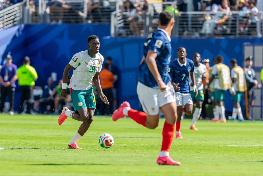 Ismaila Sarr trong màu áo Senegal tại World Cup 2026