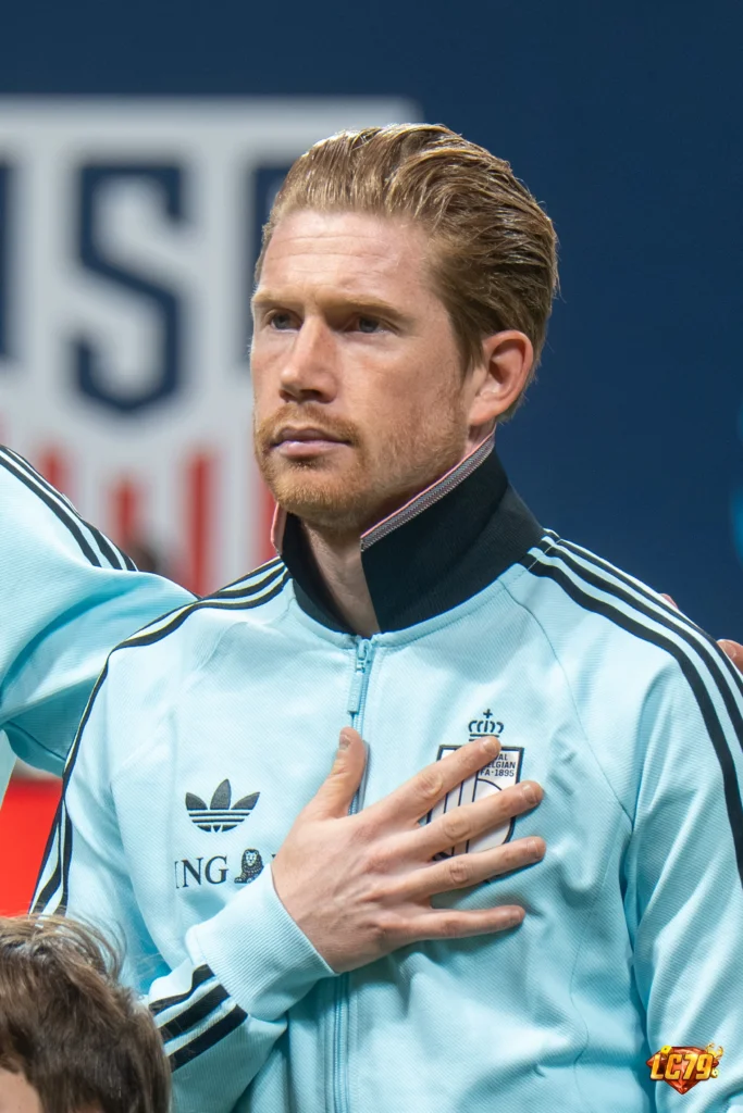 Kevin De Bruyne trong trận USA vs Belgium năm 2026