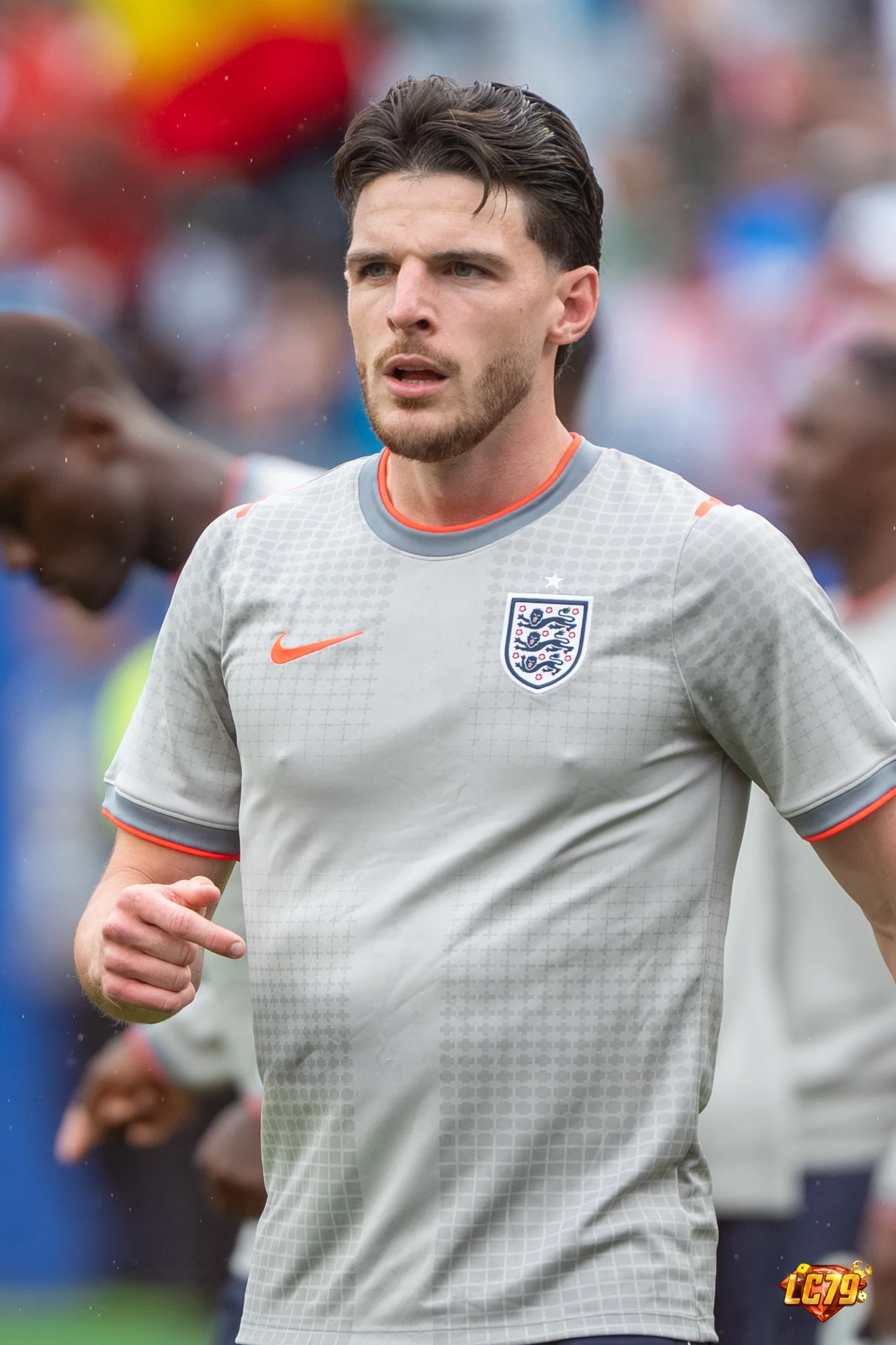 Declan Rice trong màu áo England tại World Cup 2026, ảnh Wikimedia Commons đã đóng watermark LC79