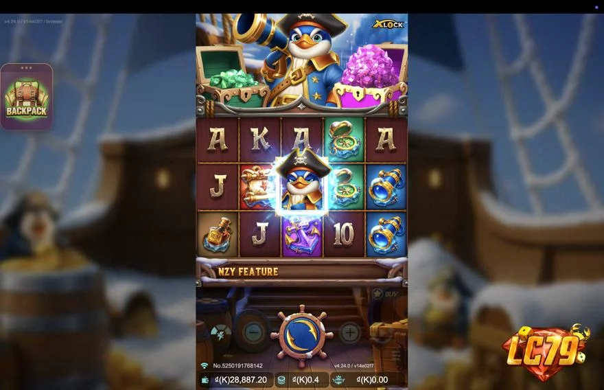 Ảnh màn hình gameplay game Dragon Hatch (slot PG) chơi tại LC79