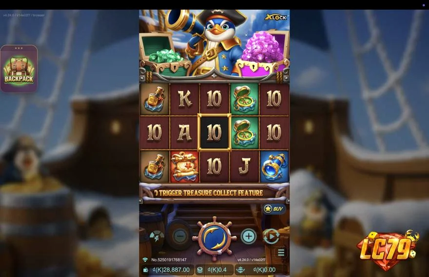 Ảnh bảng biểu tượng & tính năng game Dragon Hatch (slot PG) chơi tại LC79