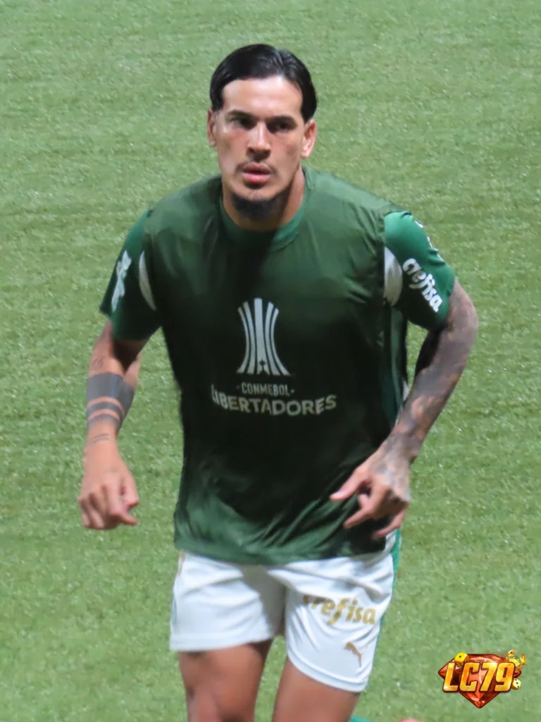 Gustavo Gómez, trung vệ Paraguay, ảnh đã watermark LC79