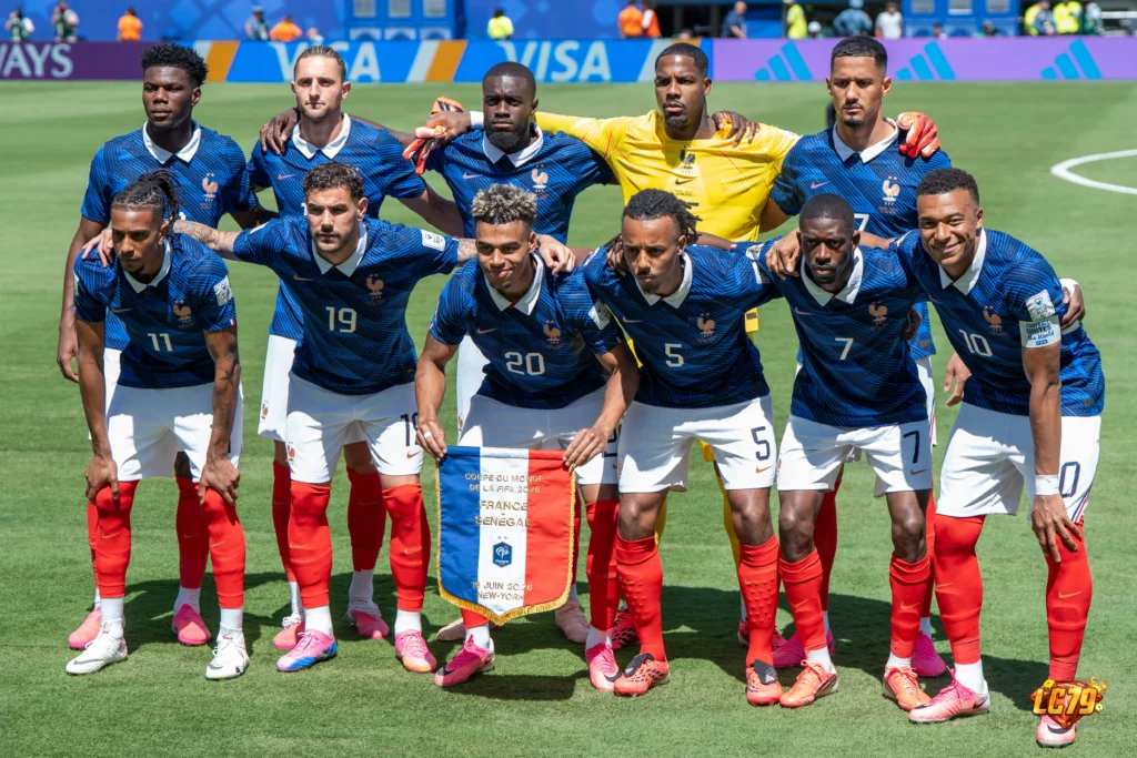 Đội hình France tại World Cup 2026 - ảnh đã gắn watermark LC79