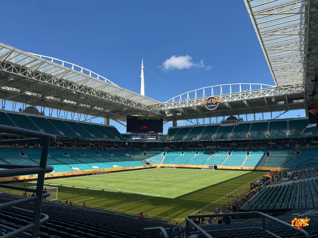 Hard Rock Stadium tại Miami Gardens trước trận Norway vs England