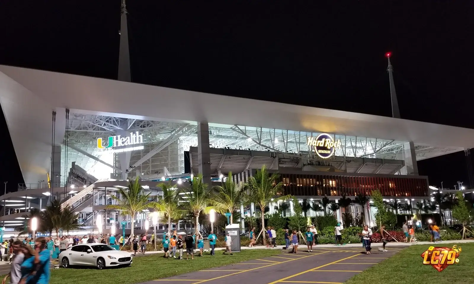 Hard Rock Stadium ở Miami, nơi diễn ra England vs France tranh hạng ba World Cup 2026