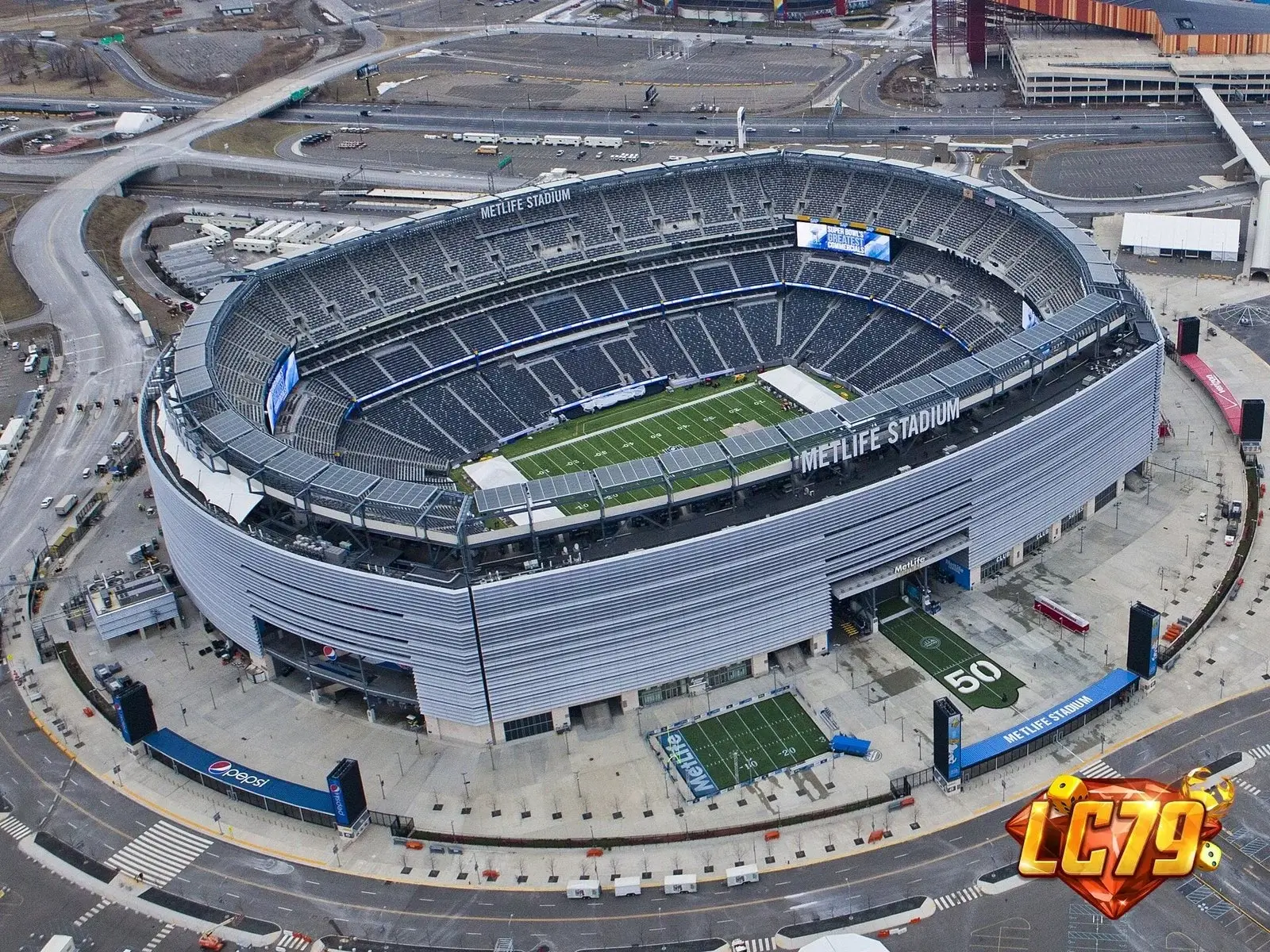 MetLife Stadium, nơi diễn ra chung kết World Cup 2026 giữa Spain và Argentina