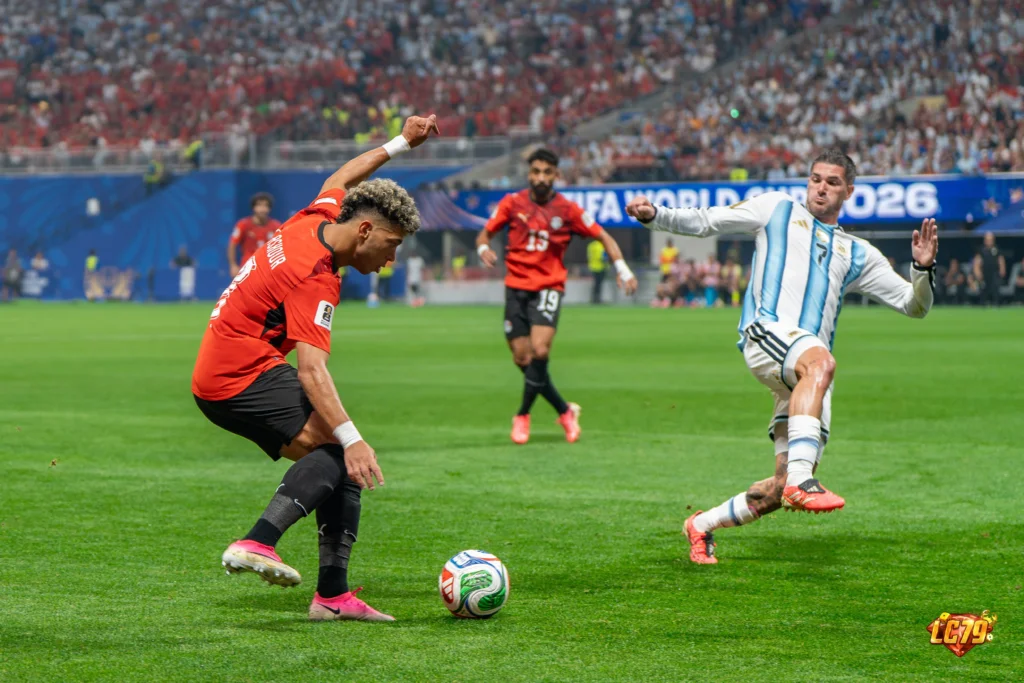 Rodrigo De Paul trong màu áo Argentina tại World Cup 2026, ảnh Wikimedia Commons đã đóng watermark LC79