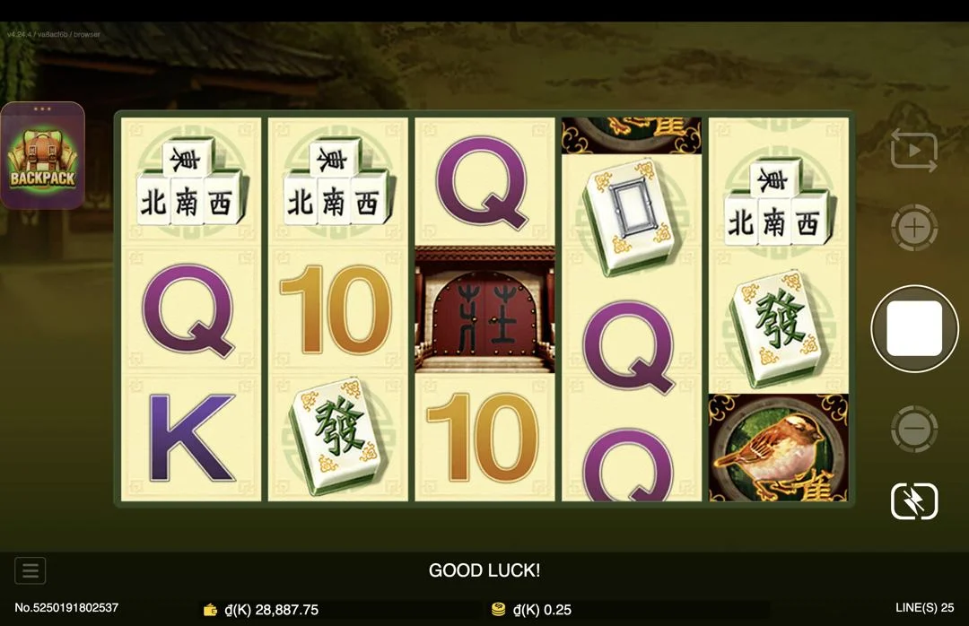 Ảnh giao diện chính game so sánh mahjong lc79 (slot) chơi tại LC79