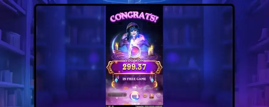 Ảnh màn hình gameplay game 3 Witch's Lamp (slot JILI) chơi tại LC79