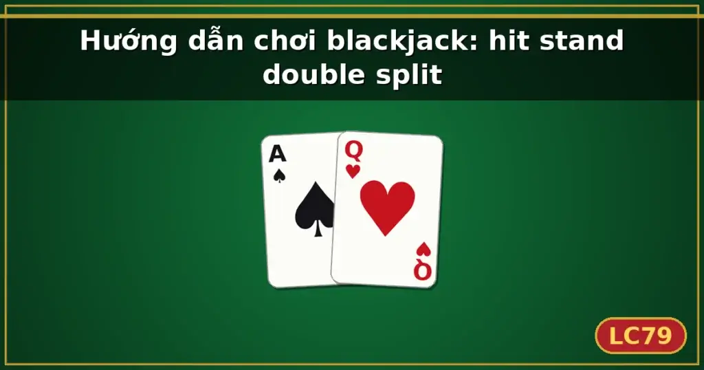 Hướng dẫn chơi blackjack: hit stand double split — LC79
