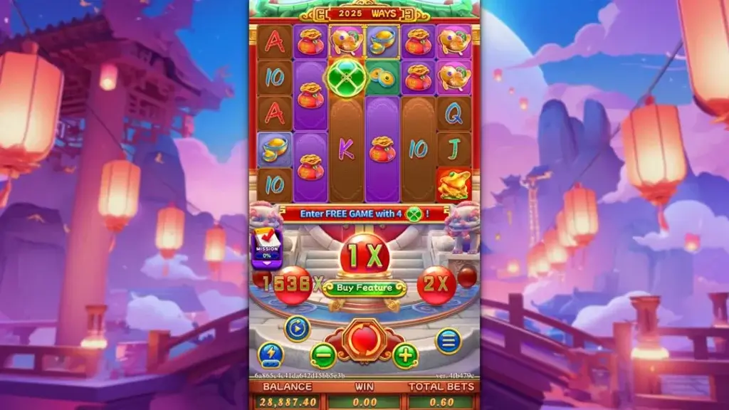 Ảnh giao diện chính game CHINESE NEW YEAR MOREWAYS (slot FC) chơi tại LC79