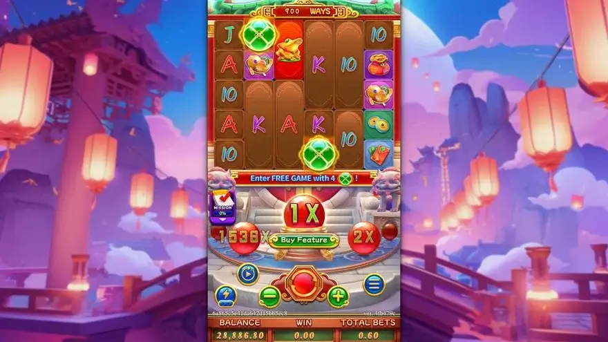 Ảnh màn hình gameplay game CHINESE NEW YEAR MOREWAYS (slot FC) chơi tại LC79