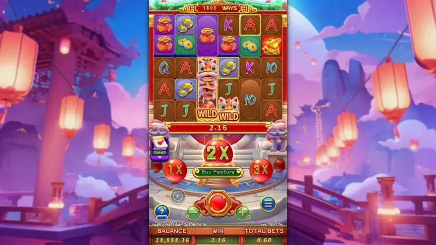 Ảnh bảng biểu tượng & tính năng game CHINESE NEW YEAR MOREWAYS (slot FC) chơi tại LC79