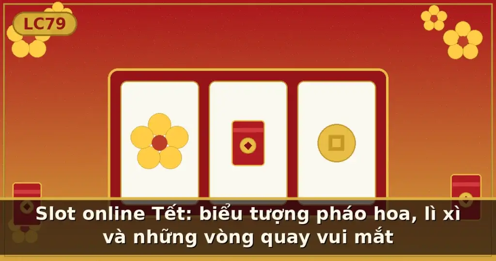 Slot online Tết: biểu tượng pháo hoa, lì xì và những vòng quay vui mắt — LC79