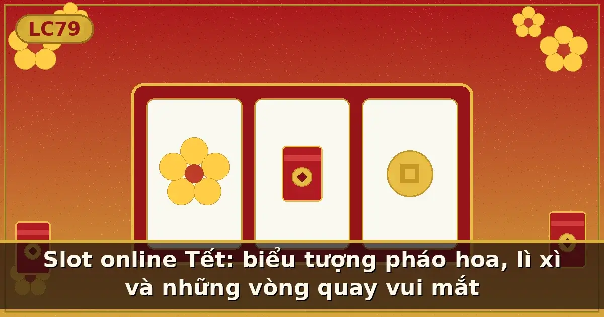 Slot online Tết: biểu tượng pháo hoa, lì xì và những vòng quay vui mắt — LC79