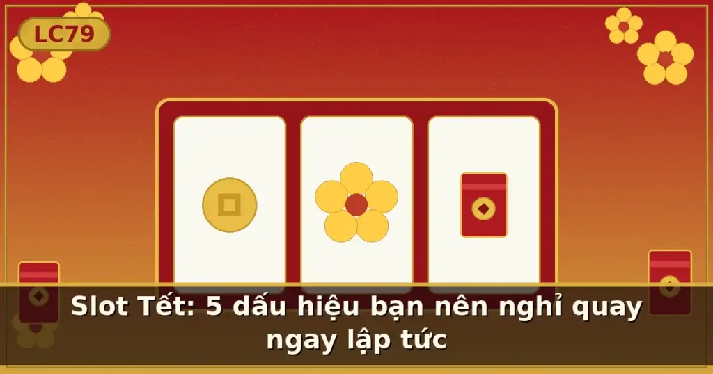 Slot Tết: 5 dấu hiệu bạn nên nghỉ quay ngay lập tức — LC79