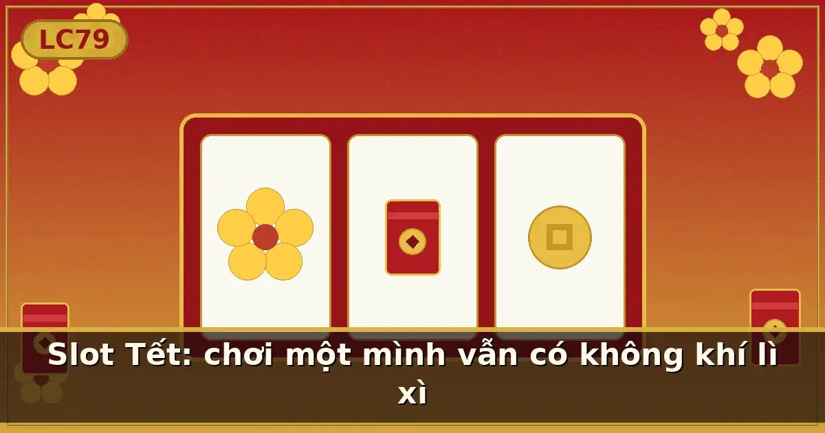 Slot Tết: chơi một mình vẫn có không khí lì xì — LC79