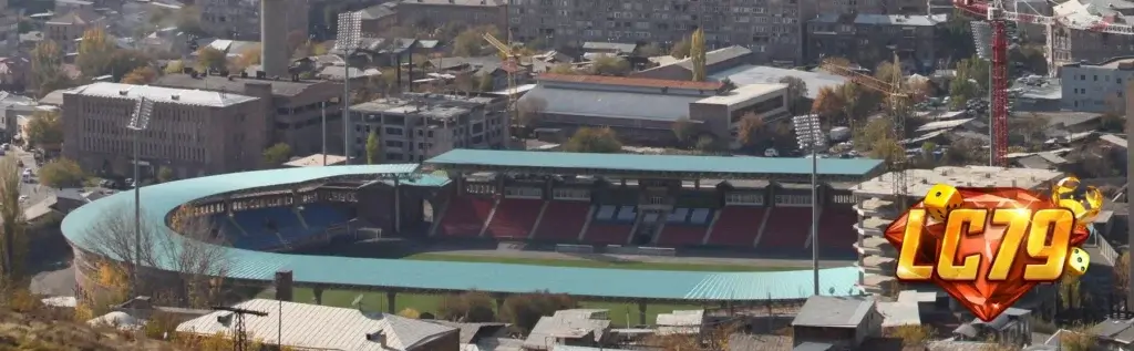 Vazgen Sargsyan Republican Stadium trước trận Armenia vs Montenegro 28/9 Nations League