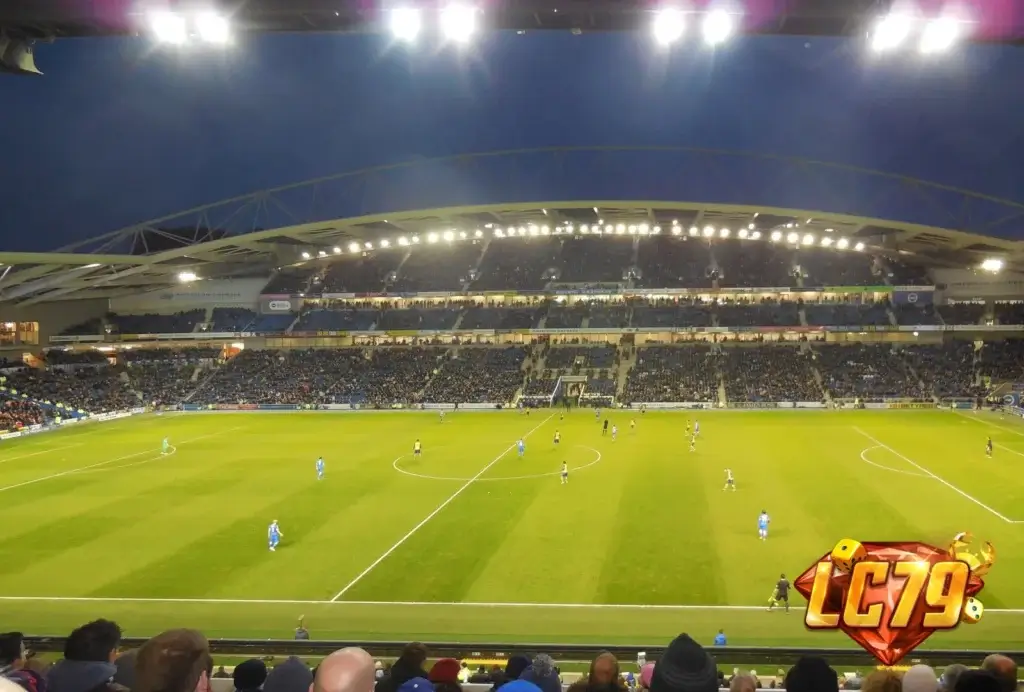 Amex Stadium truoc tran Brighton vs Arsenal Premier League 19/9