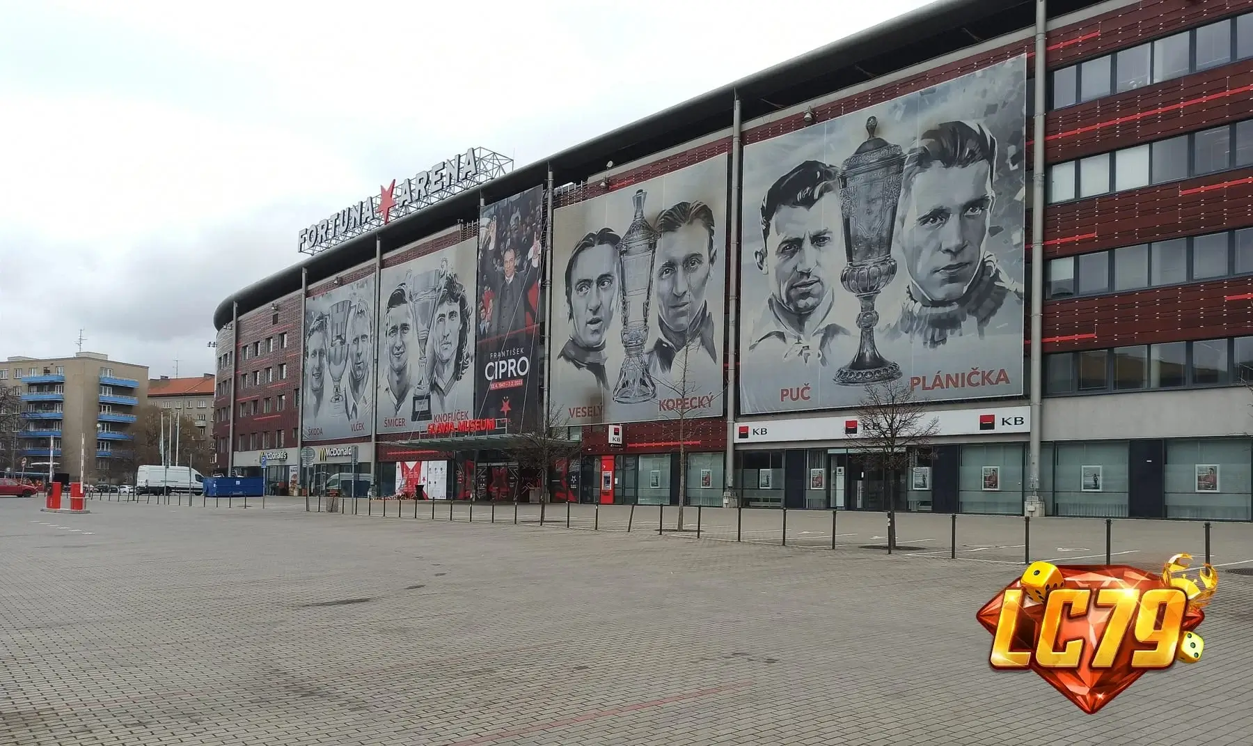 Fortuna Arena Prague trước trận Czechia vs Anh 29/9 Nations League