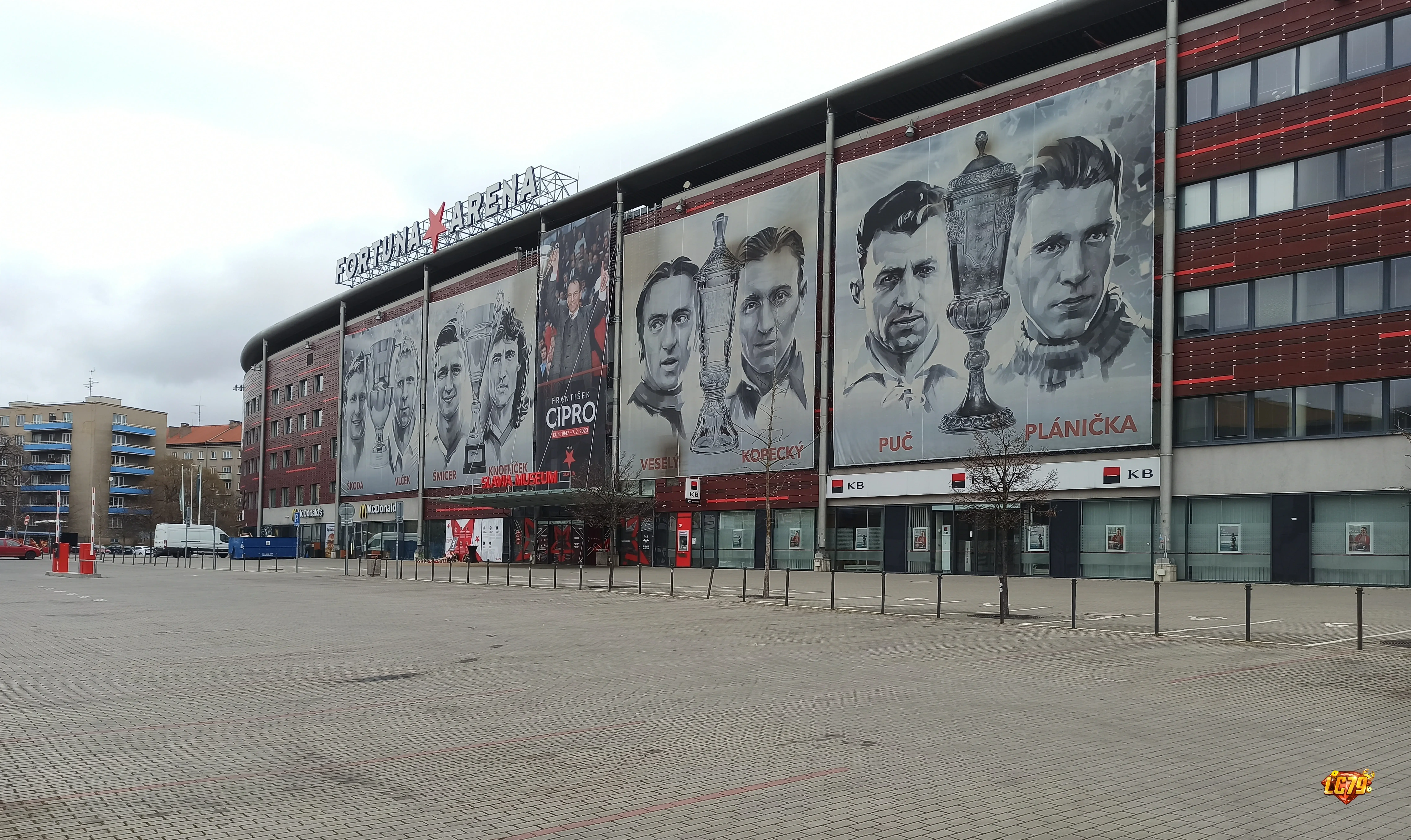 Fortuna Arena Prague trước trận Czechia vs Croatia tại Nations League