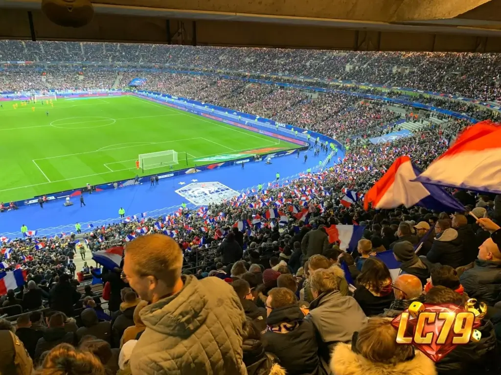 Stade de France truoc tran Phap vs Y 2/10 Nations League