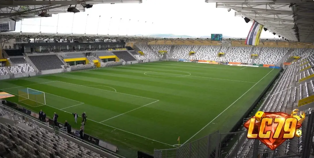 Košická Futbalová Aréna trước trận Slovakia vs Kazakhstan 29/9