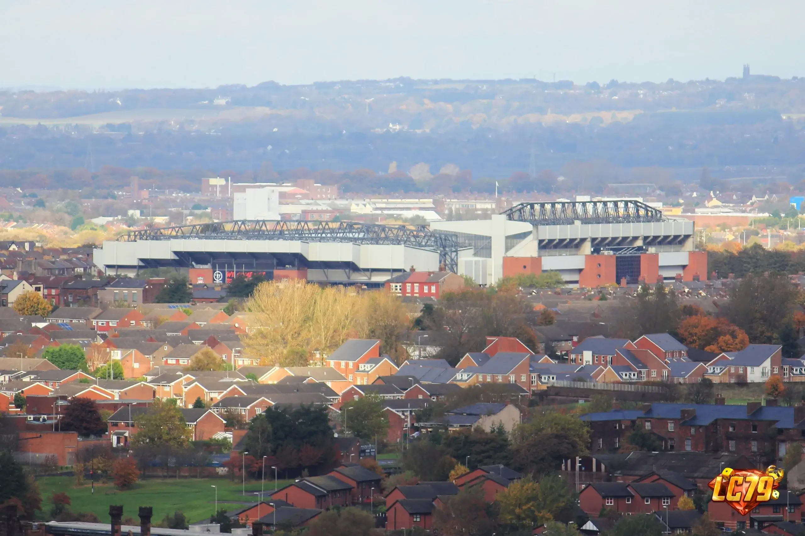 Anfield trước trận Liverpool vs Fulham