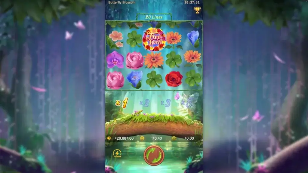 Ảnh giao diện chính game so sánh butterfly blossom lc79 (slot) chơi tại LC79