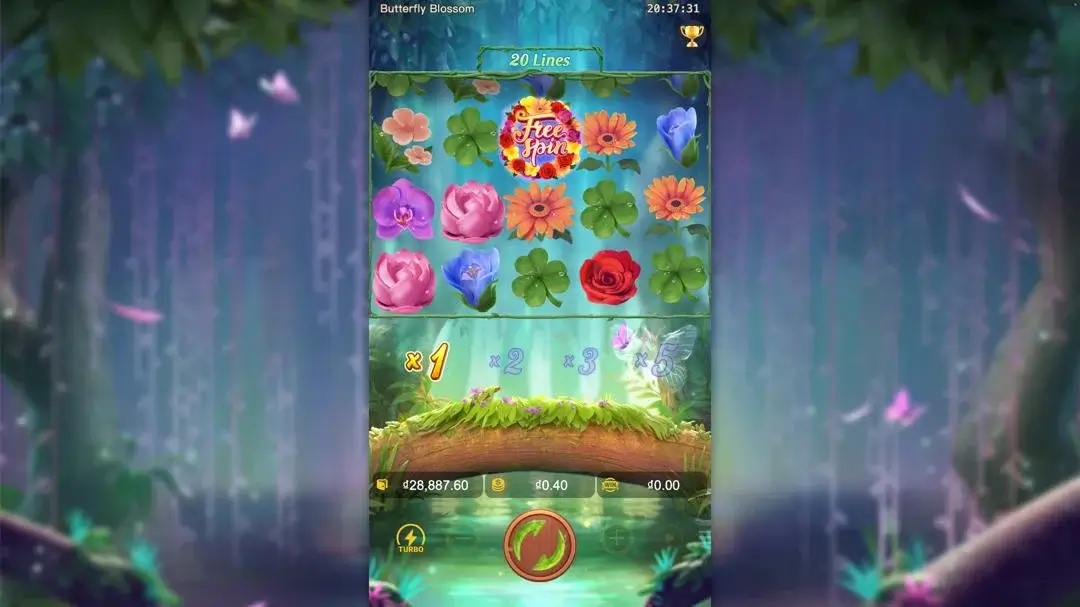 Ảnh giao diện chính game so sánh butterfly blossom lc79 (slot) chơi tại LC79