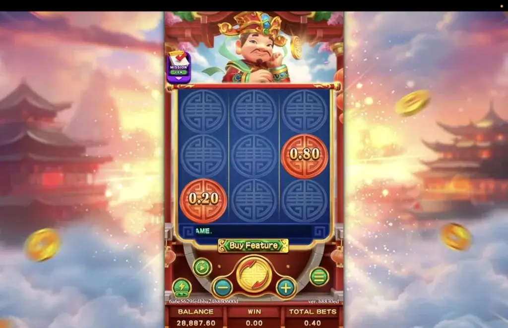 Ảnh giao diện chính game so sánh lucky fortunes 3x3 lc79 (slot) chơi tại LC79