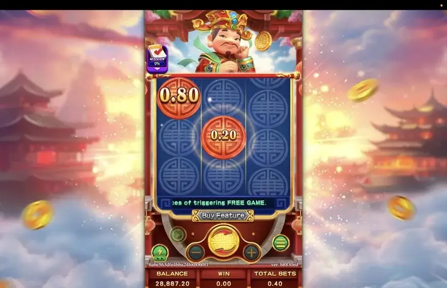 Ảnh màn hình gameplay game so sánh lucky fortunes 3x3 lc79 (slot) chơi tại LC79
