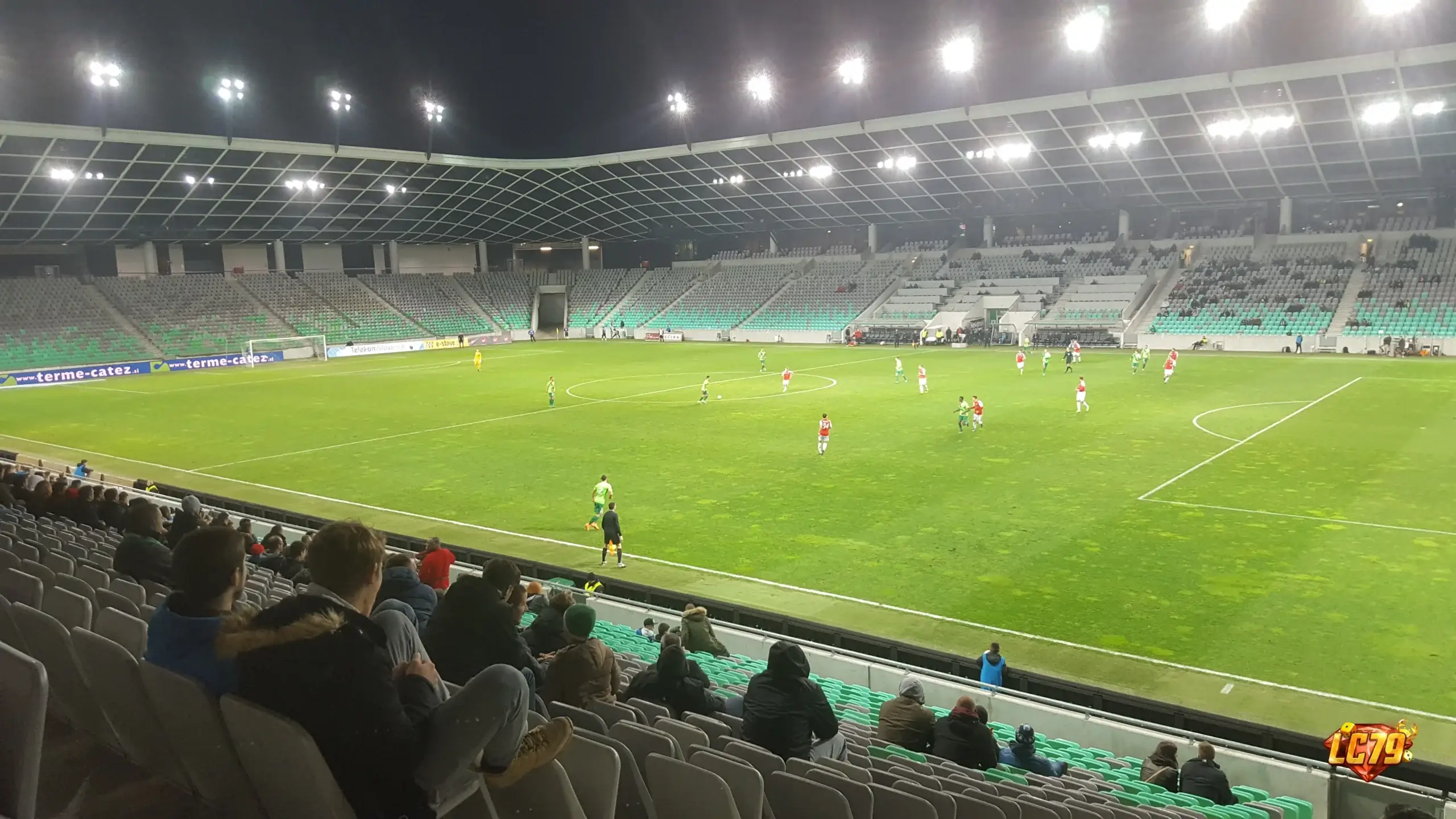 Stadion Stožice tại Ljubljana trước trận Slovenia vs Bắc Macedonia