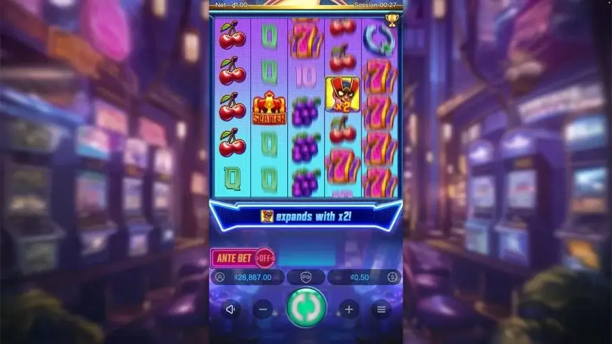 Ảnh màn hình gameplay game Super Wildrix (slot PG) chơi tại LC79