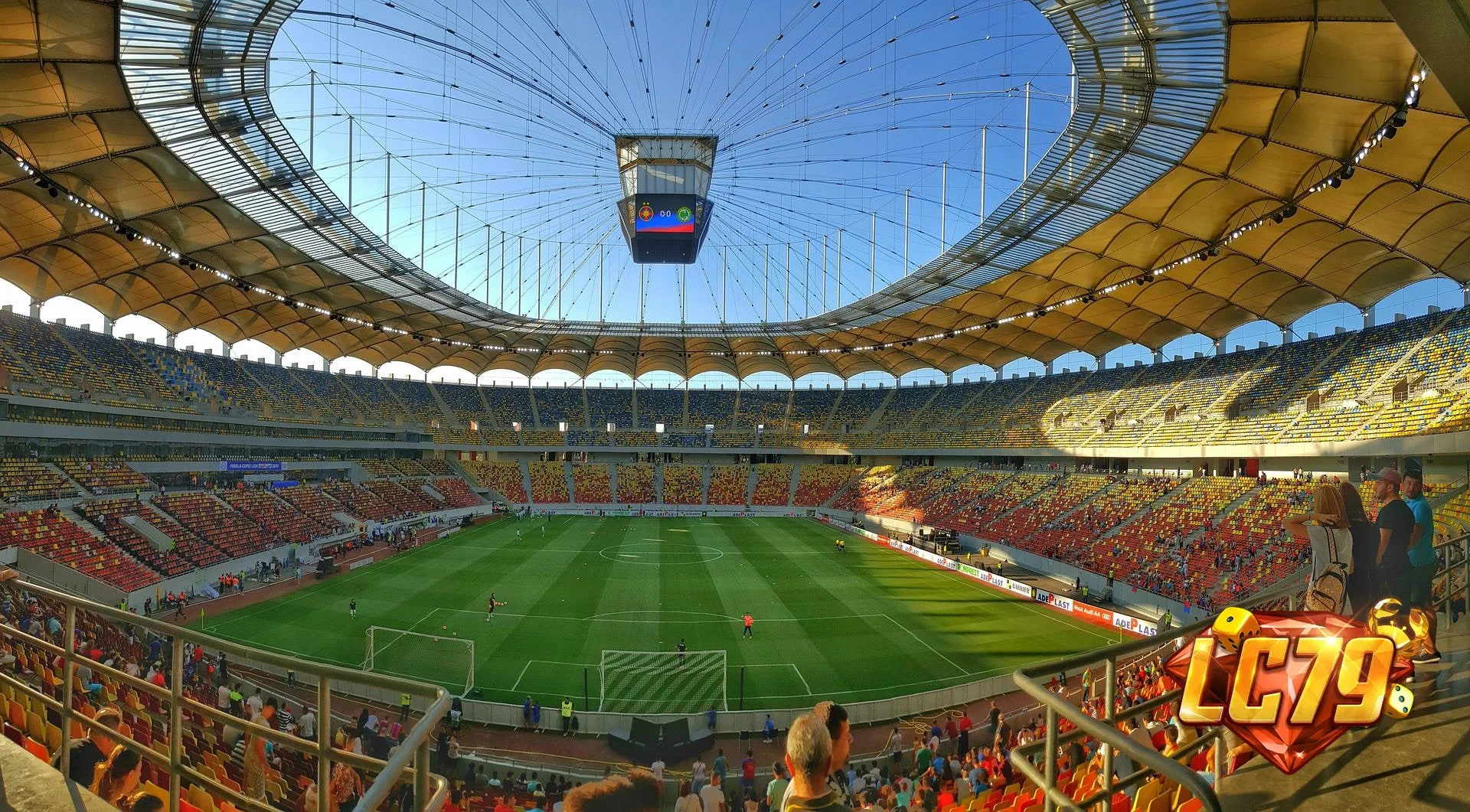 Arena Națională Bucharest trong trận Romania vs Sweden Nations League