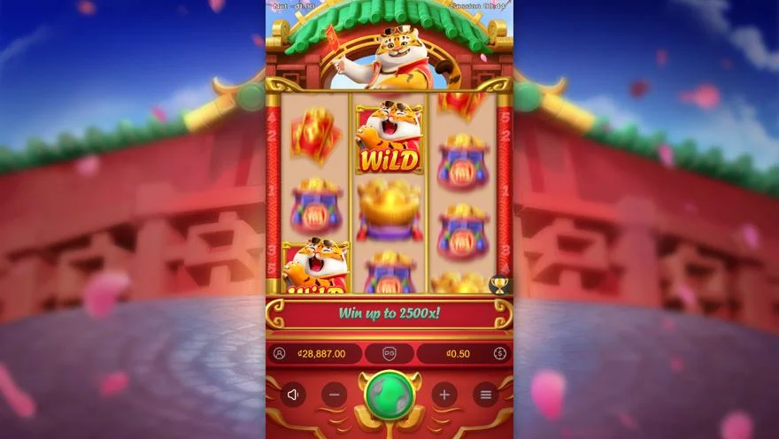 Ảnh màn hình gameplay game Fortune Tiger (slot LUCKY365) chơi tại LC79