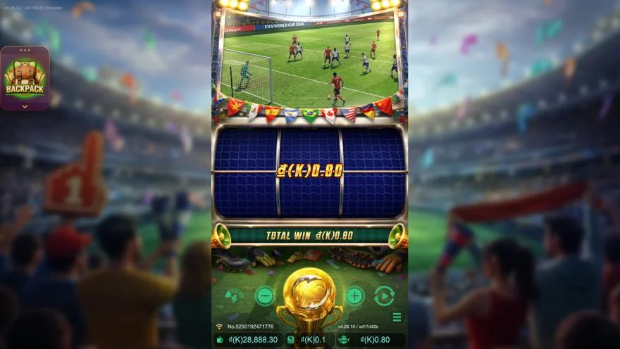 Ảnh bảng biểu tượng & tính năng game Golden Goal (slot JDB) chơi tại LC79