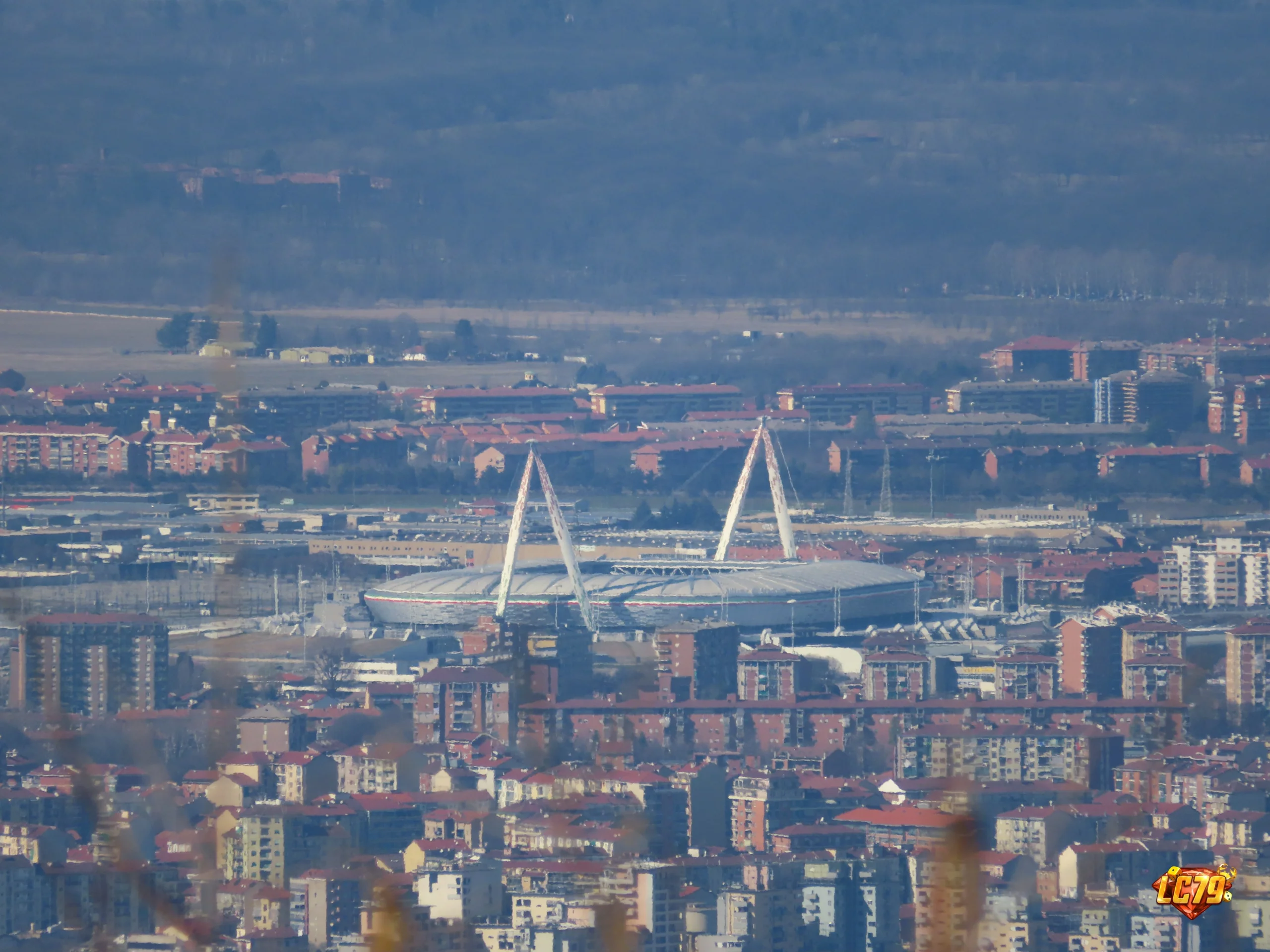 Allianz Stadium trước trận Juventus vs Rennes ngày 22/10, ảnh đã đóng watermark LC79