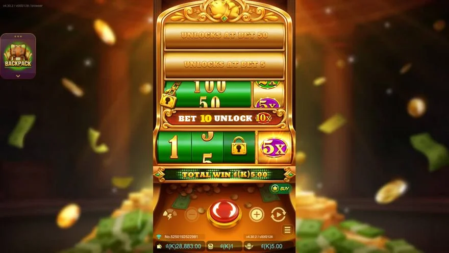 Ảnh màn hình gameplay game Piggy Bank (slot JDB) chơi tại LC79