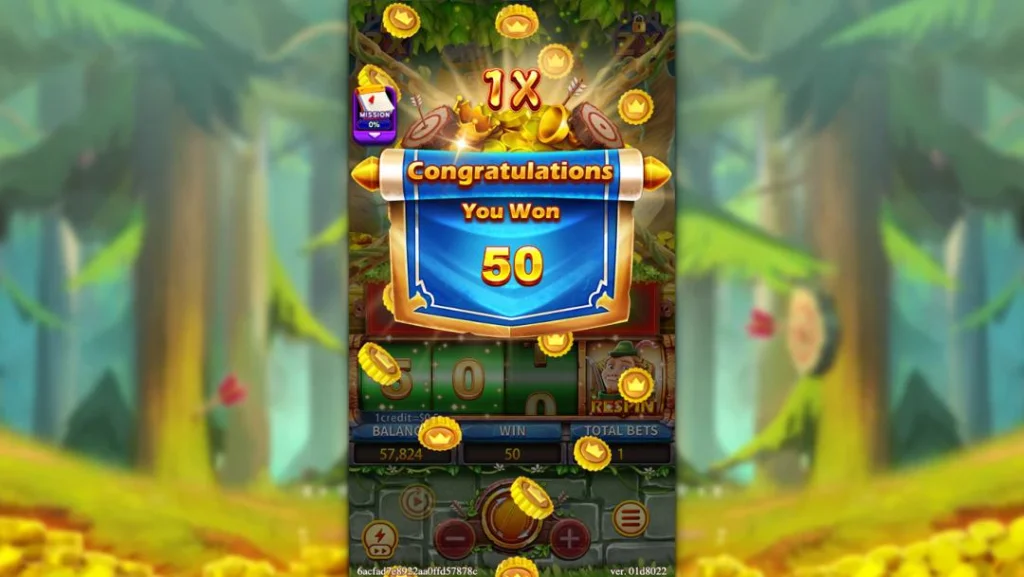Ảnh giao diện chính game Robin Hood (slot FC) chơi tại LC79