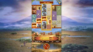 Ảnh giao diện chính game Safari Wilds (slot PG) chơi tại LC79