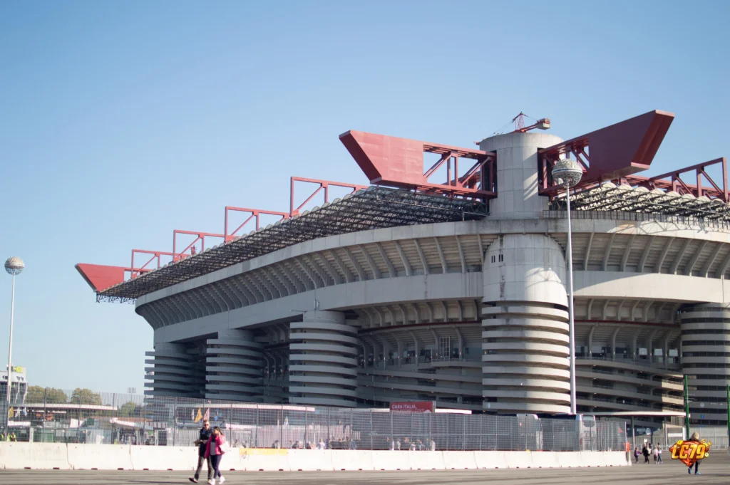 San Siro trước trận Inter vs Shakhtar Donetsk Champions League ngày 21/10