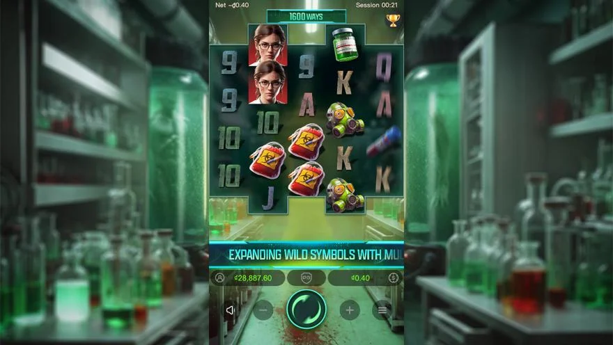 Ảnh màn hình gameplay game Zombie Outbreak (slot PG) chơi tại LC79